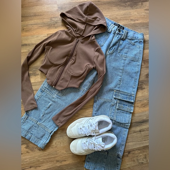 Princess Polly Lioness Carpenter Cargo Jeans - Picture 8 of 13